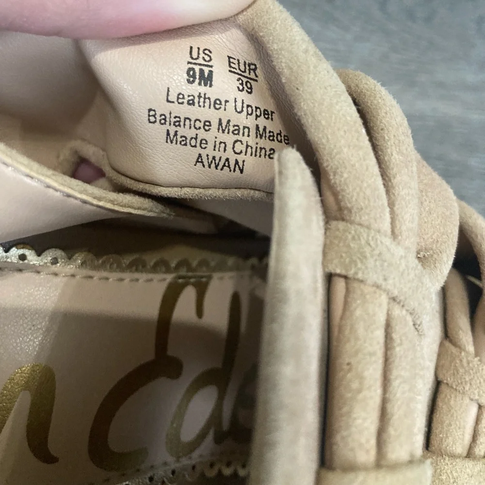 Sam Edelman Awan Wedge Espadrille‎ Sandals Size 9. - Picture 6 of 6